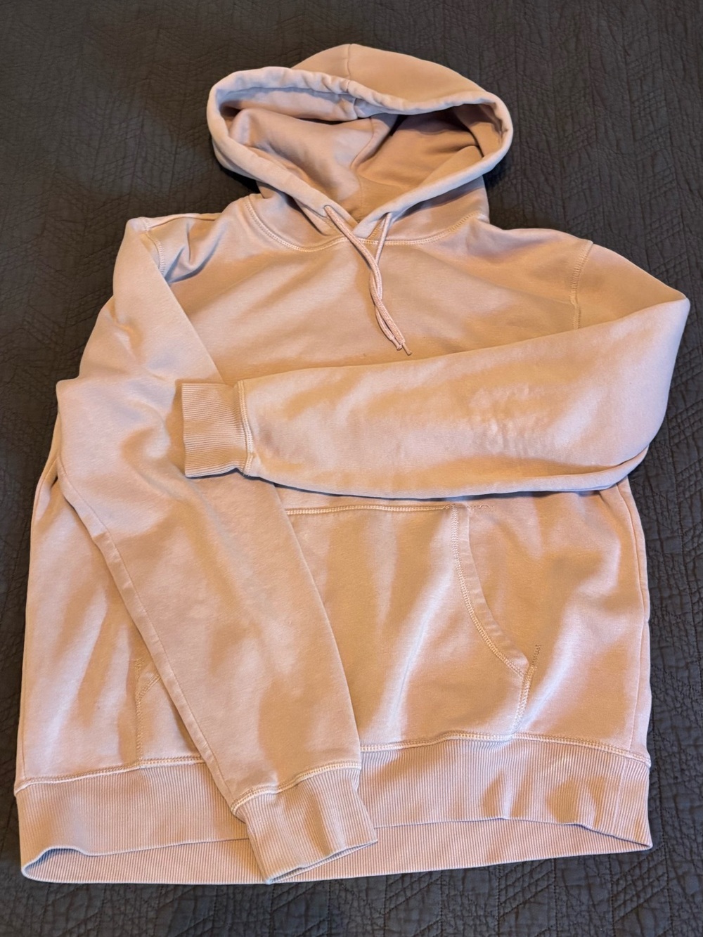 Divided Dusty Rose Hoodie, L